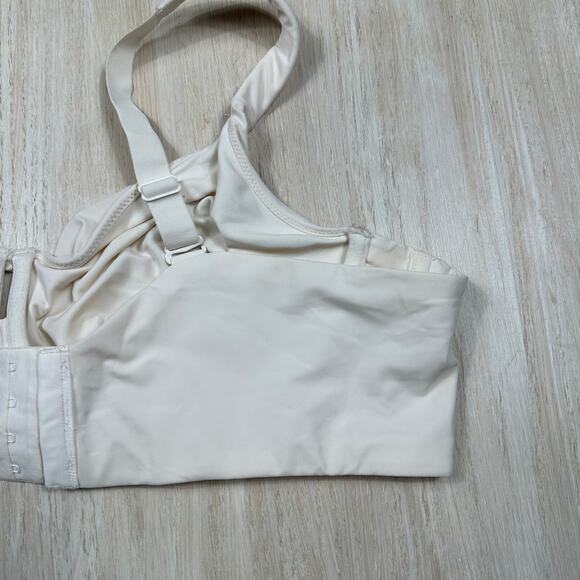 Cacique by Lane Bryant Cream Lightly Lined Full Coverage Underwire Bra 46C - Picture 11 of 13